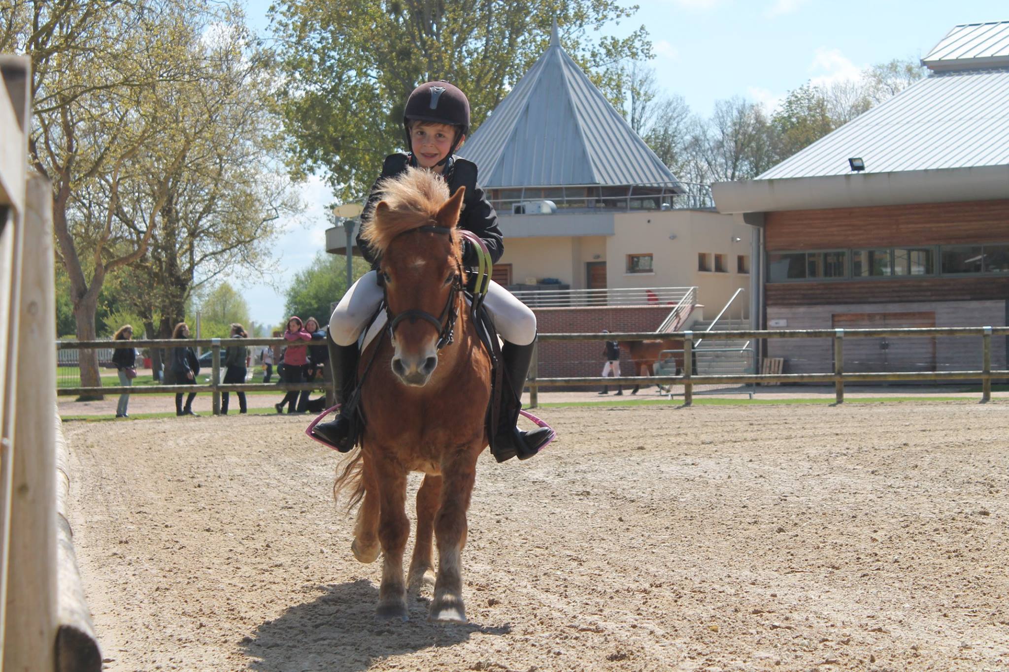 En concours avec mon poney Shetland